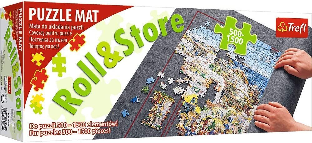 Килимче за редене и съхранение на пъзели Trefl - От 500 до 1500 части