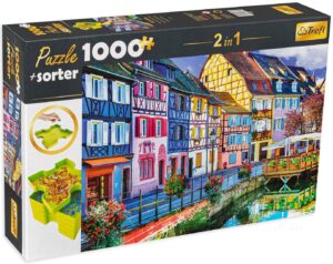 Комплект сортери и пъзел от 1000 части Trefl - Колмар, Франция