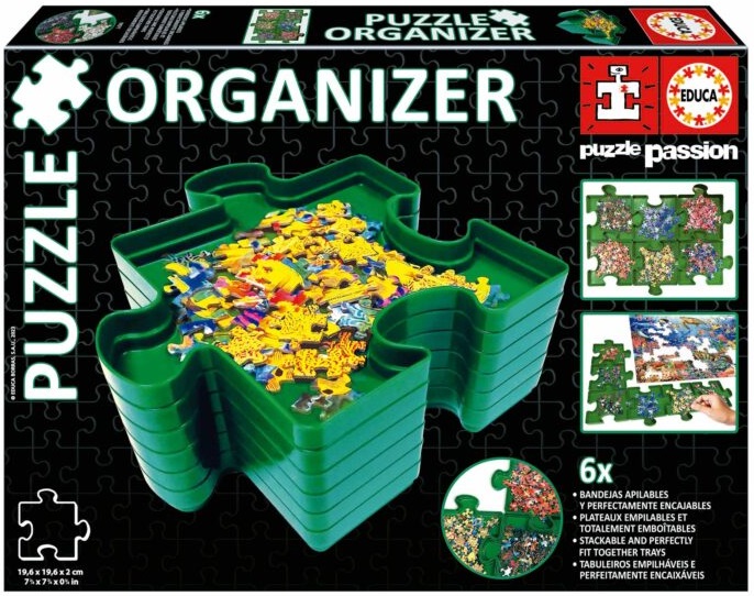Комплект сортери на пъзелни части Educa - 6 броя