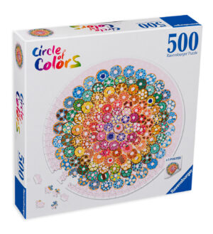 Кръгъл пъзел Ravensburger от 500 части - Понички