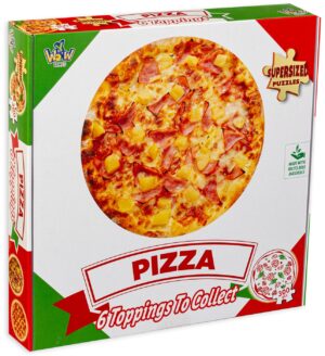 Кръгъл пъзел Y WOW от 300 части - Пица Хавай