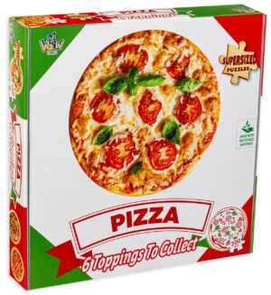 Кръгъл пъзел Y WOW от 300 части - Пица Маргарита