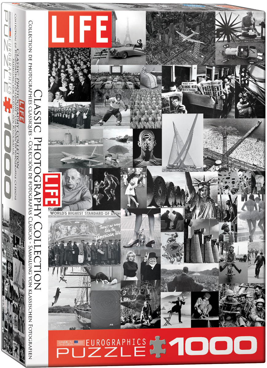 Пъзел Eurographics от 1000 части - Колекция фотография на списание LIFE