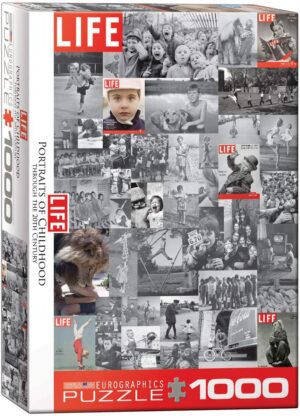 Пъзел Eurographics от 1000 части - Портрети на децата от XX век, списание LIFE
