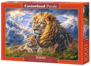Пъзел Castorland от 1000 части - Баща и син, Ейбрахам Хънтър
