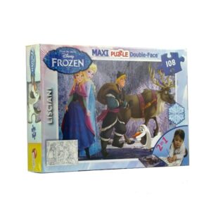 Детски пъзел Lisciani Maxi - Замръзналото кралство, 108 части