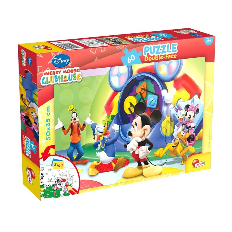 Детски пъзел Lisciani - Club house Mickey Mouse