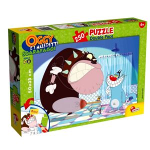 Детски пъзел Lisciani - Оги и хлебарките, 250 части