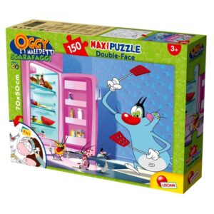 Детски пъзел Lisciani Supermax - Оги и хлебарките, 150 части