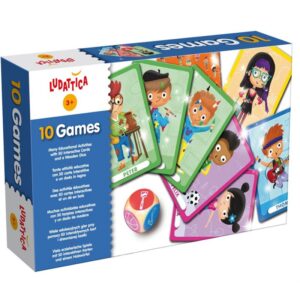 Игрален комплект Lisciani Ludattica - 10 игри