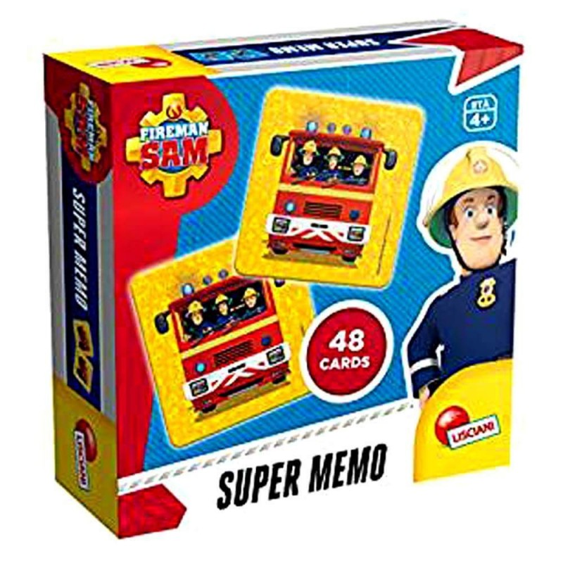 Мемо игра с карти Lisciani - Пожарникарят Сам