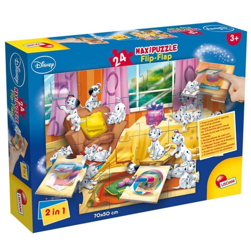 Пъзел Lisciani - 101 далматинци