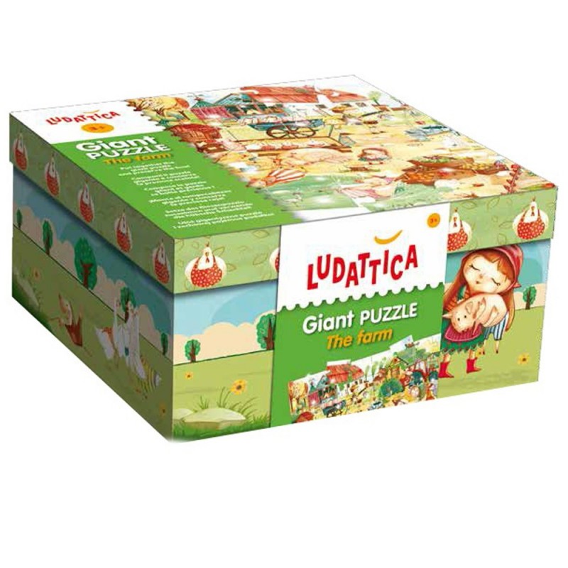 Пъзел Lisciani Giant - Ферма