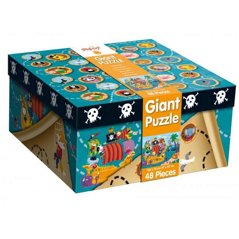 Пъзел Lisciani Giant - Пиратски кораб