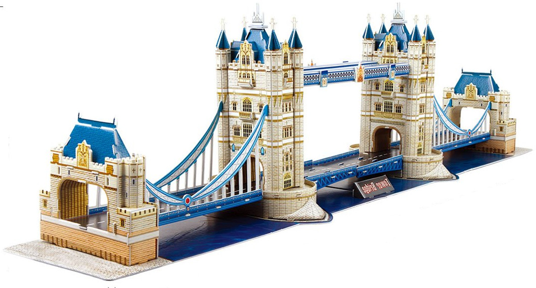 3D Пъзел Cubic Fun от 120 части - Tower Bridge, London