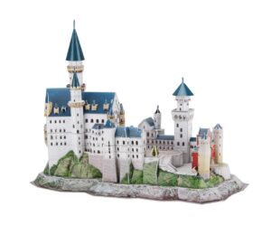 3D Пъзел Cubic Fun от 121 части - Neuschwanstein Castle