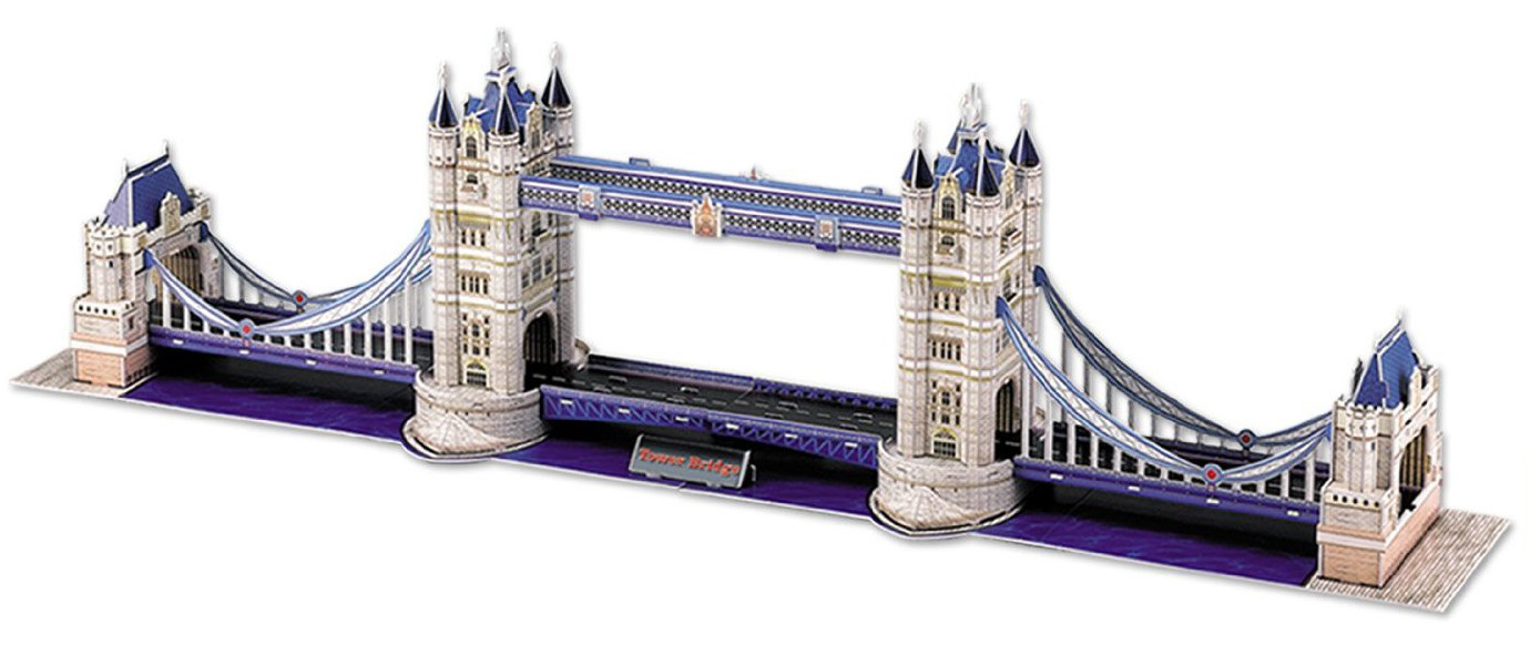 3D Пъзел Cubic Fun от 120 части - Tower Bridge