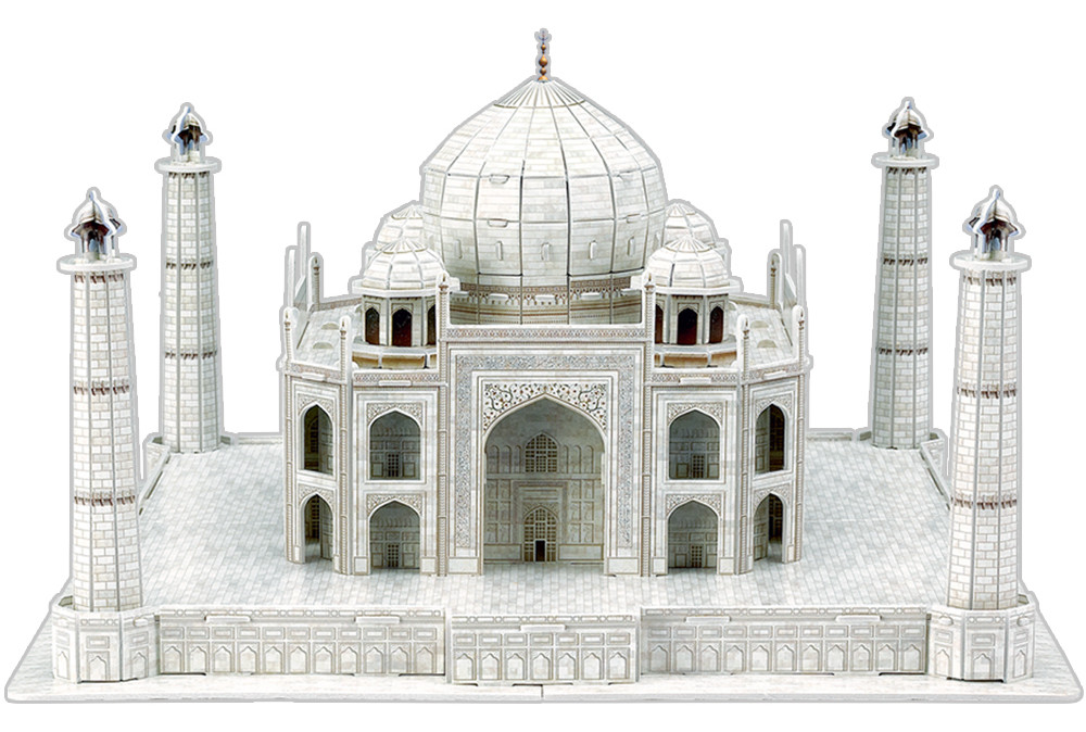 3D Пъзел Cubic Fun от 87 части - Taj Mahal