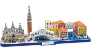 3D Пъзел Cubic Fun от 126 части - City Line Venezia