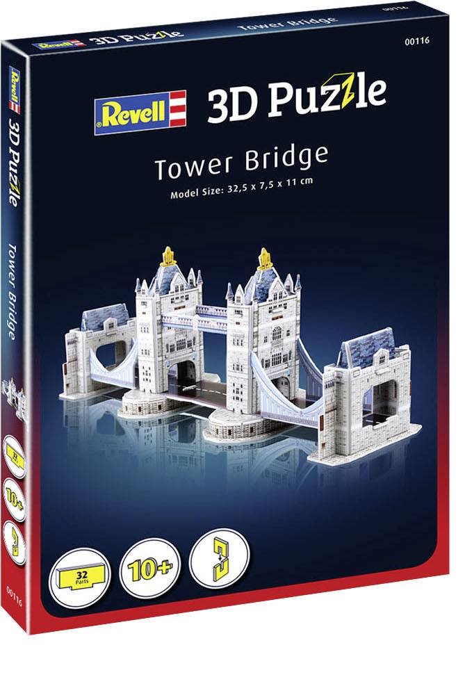 Мини 3D пъзел Revell от 32 части  - Тауър Бридж
