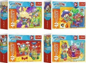 Мини пъзел Trefl от 20 макси части - Супер неща, асортимент