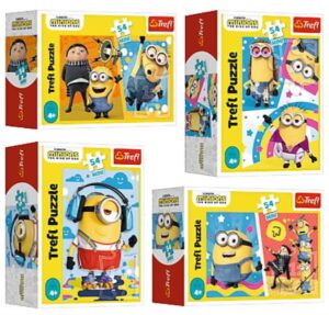 Мини пъзел Trefl от 54 части - Миньоните