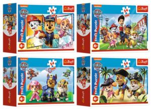 Мини пъзел Trefl от 54 части - Пес Патрул, асортимент