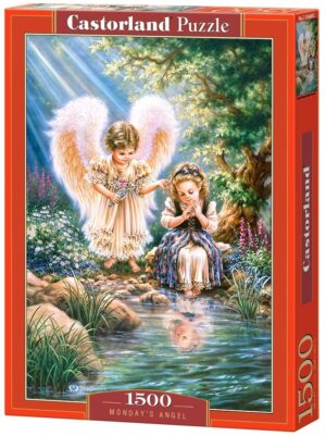 Пъзел Castorland от 1500 части - Понеделнишки ангели, Дона Гелсингър