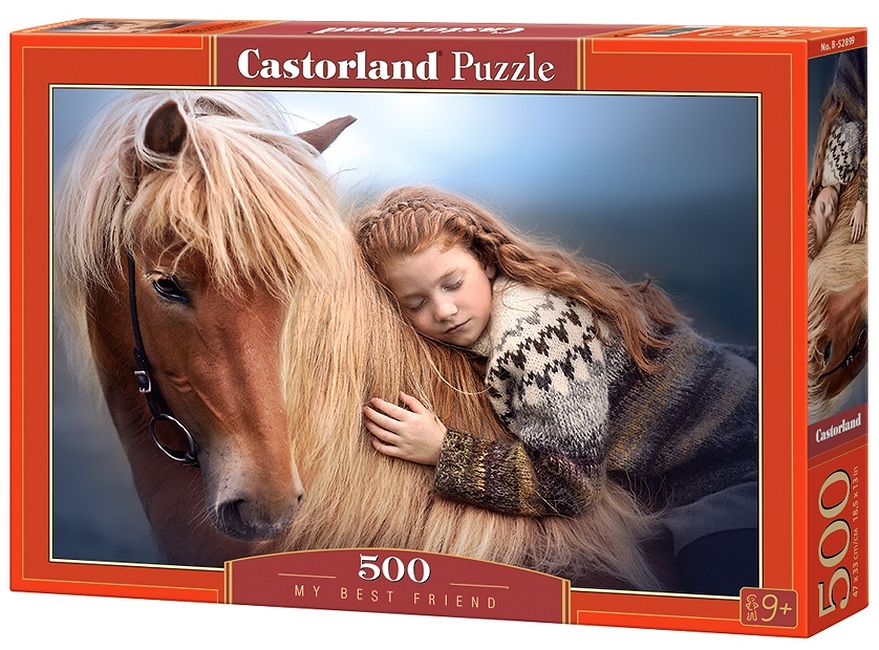 Пъзел Castorland от 500 части - Най-добрият ми приятел