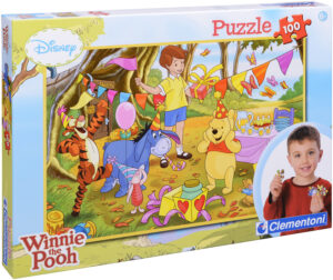 Пъзел Clementoni от 100 части - Мечо Пух