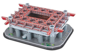 3D Пъзел Nanostad от 193 части - Стадион San Siro Inter (Italy)
