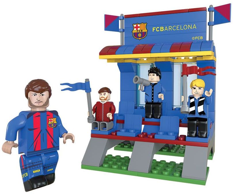 3D пъзел Nanostars от 88 части - Скамейка на FC Barcelona