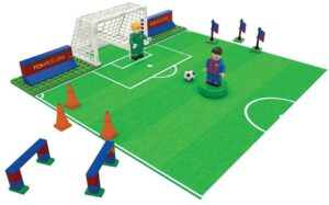3D пъзел Nanostars от 85 части - Футболна врата на FC Barcelona