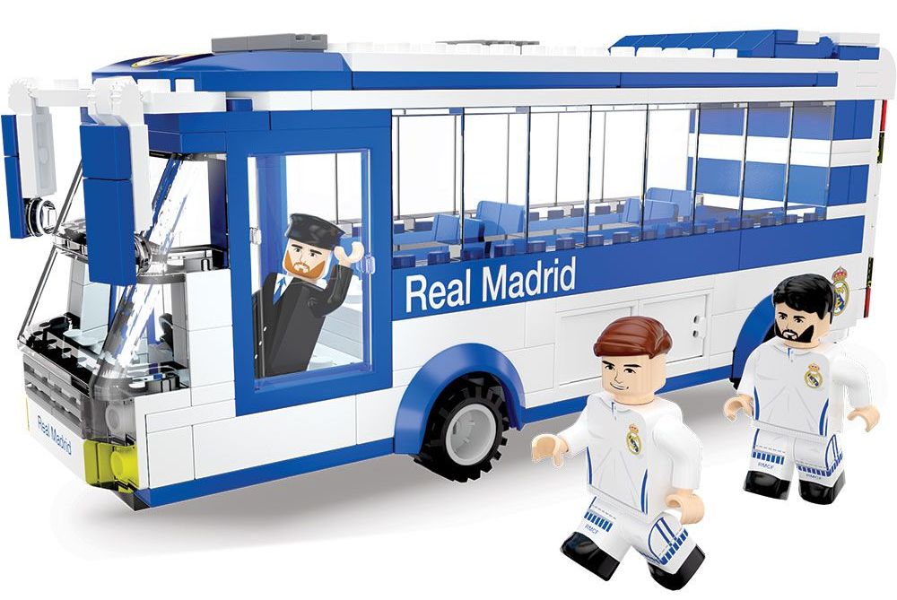 3D пъзел Nanostars от 267 части - Автобус на FC Real Madrid