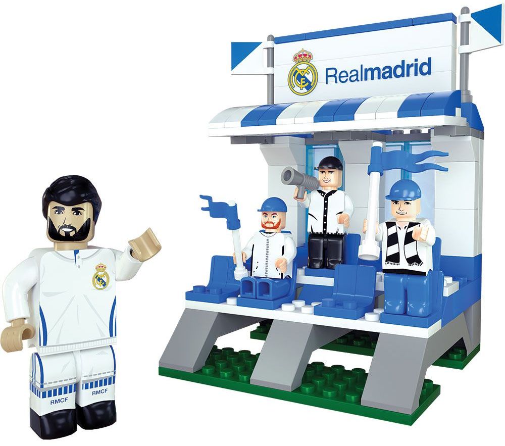 3D пъзел Nanostars от 125 части - Скамейка на FC Real Madrid