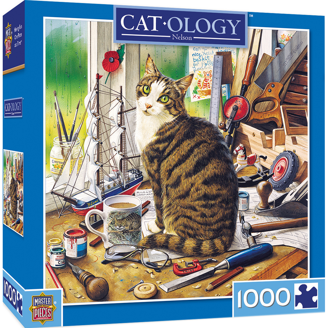 Пъзел Master Pieces от 1000 части - Нелсън, Джофри Тристрам