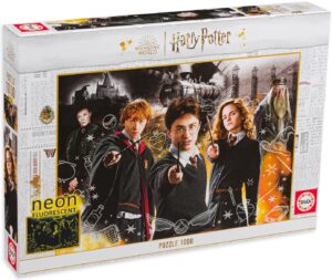 Неонов пъзел Educa от 1000 части - Хари Потър