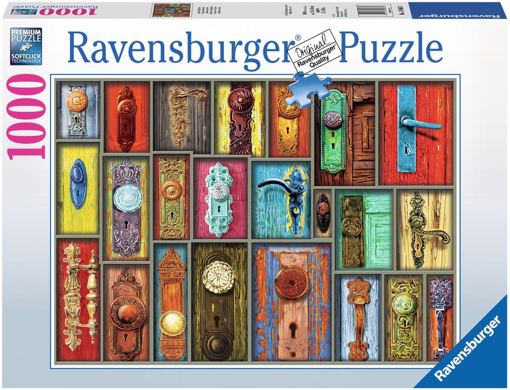 Пъзел Ravensburger от 1000 части - Антични ключалки