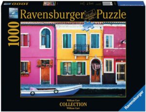 Пъзел Ravensburger от 1000 части - Бурано, Уилям Кар