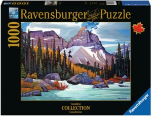 Пъзел Ravensburger от 1000 части - Канадски планини, Никълъс Бот