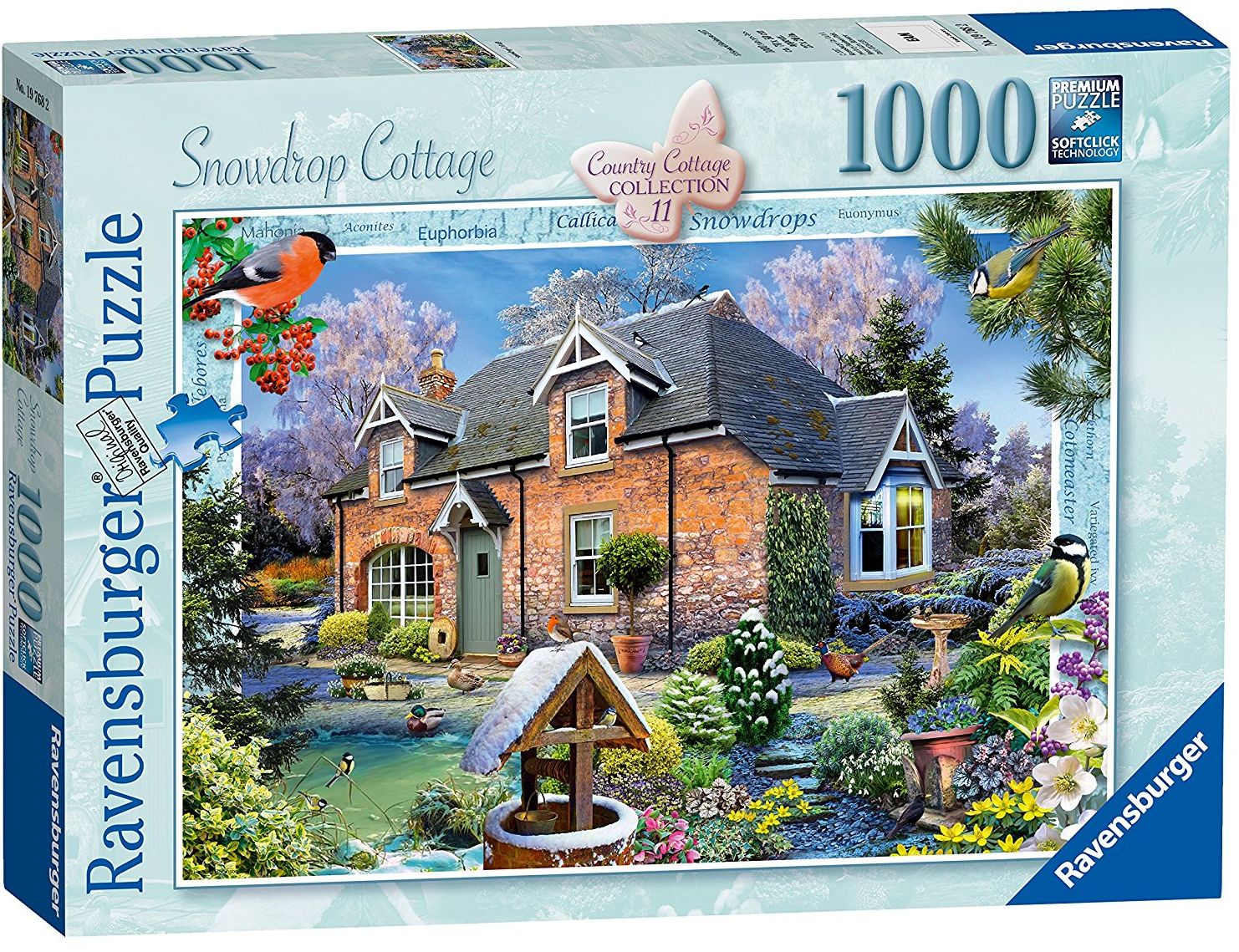 Пъзел Ravensburger от 1000 части - Лятна вила