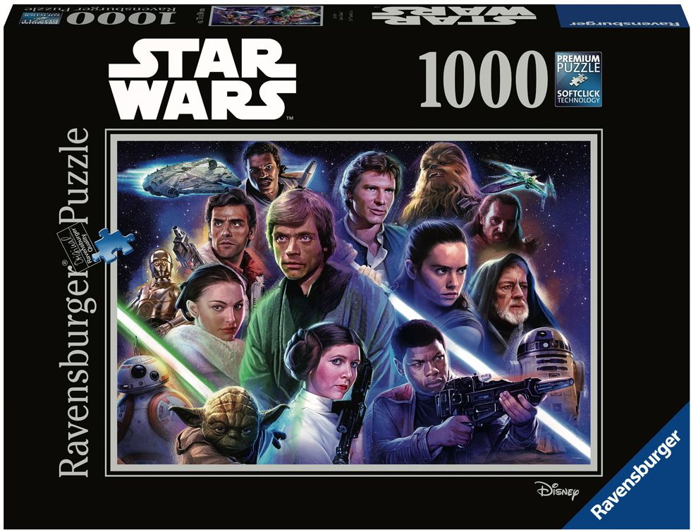 Пъзел Ravensburger от 1000 части - Междузвездни войни, Епизод 7