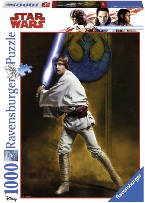 Пъзел Ravensburger от 1000 части - Междузвездни войни, Люк Скайуолкър