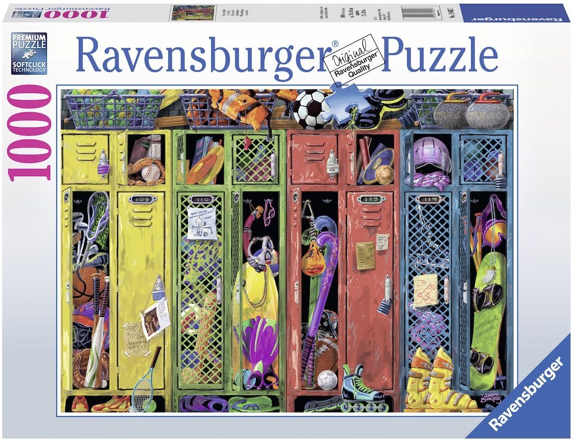 Пъзел Ravensburger от 1000 части - Съблекалня