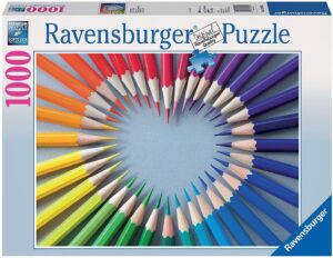 Пъзел Ravensburger от 1000 части - Сърце