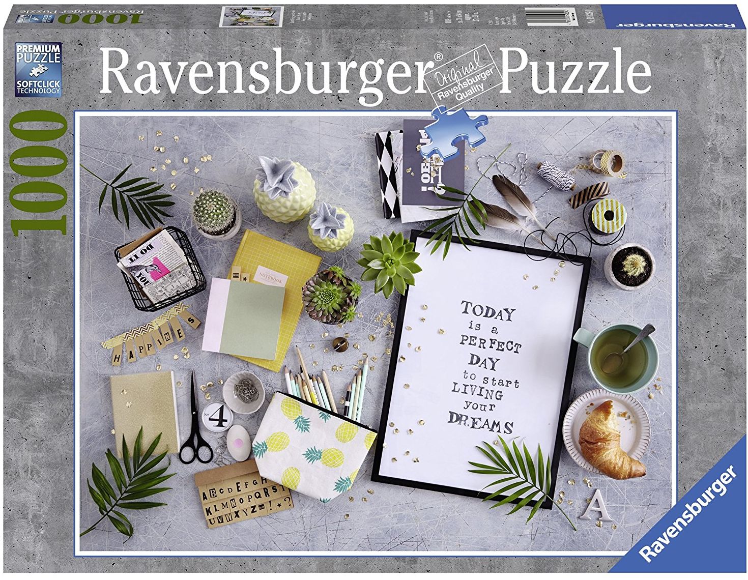 Пъзел Ravensburger от 1000 части - Следвай мечтите си