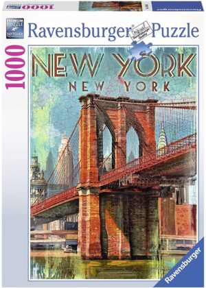 Пъзел Ravensburger от 1000 части - Старият Ню Йорк