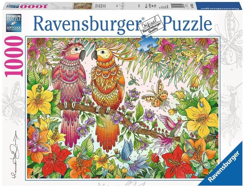 Пъзел Ravensburger от 1000 части - Тропическо усещане