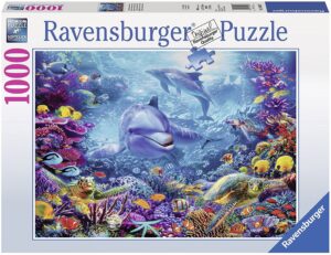 Пъзел Ravensburger от 1000 части - Великолепния подводен свят