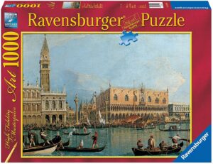 Пъзел Ravensburger от 1000 части - Венеция, Каналето